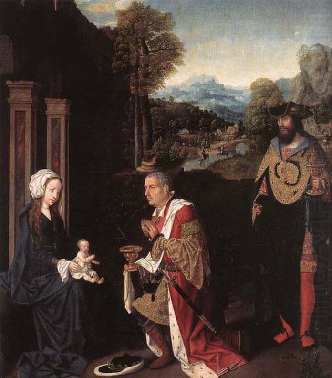 Master of Hoogstraeten Adoration of the Magi china oil painting image